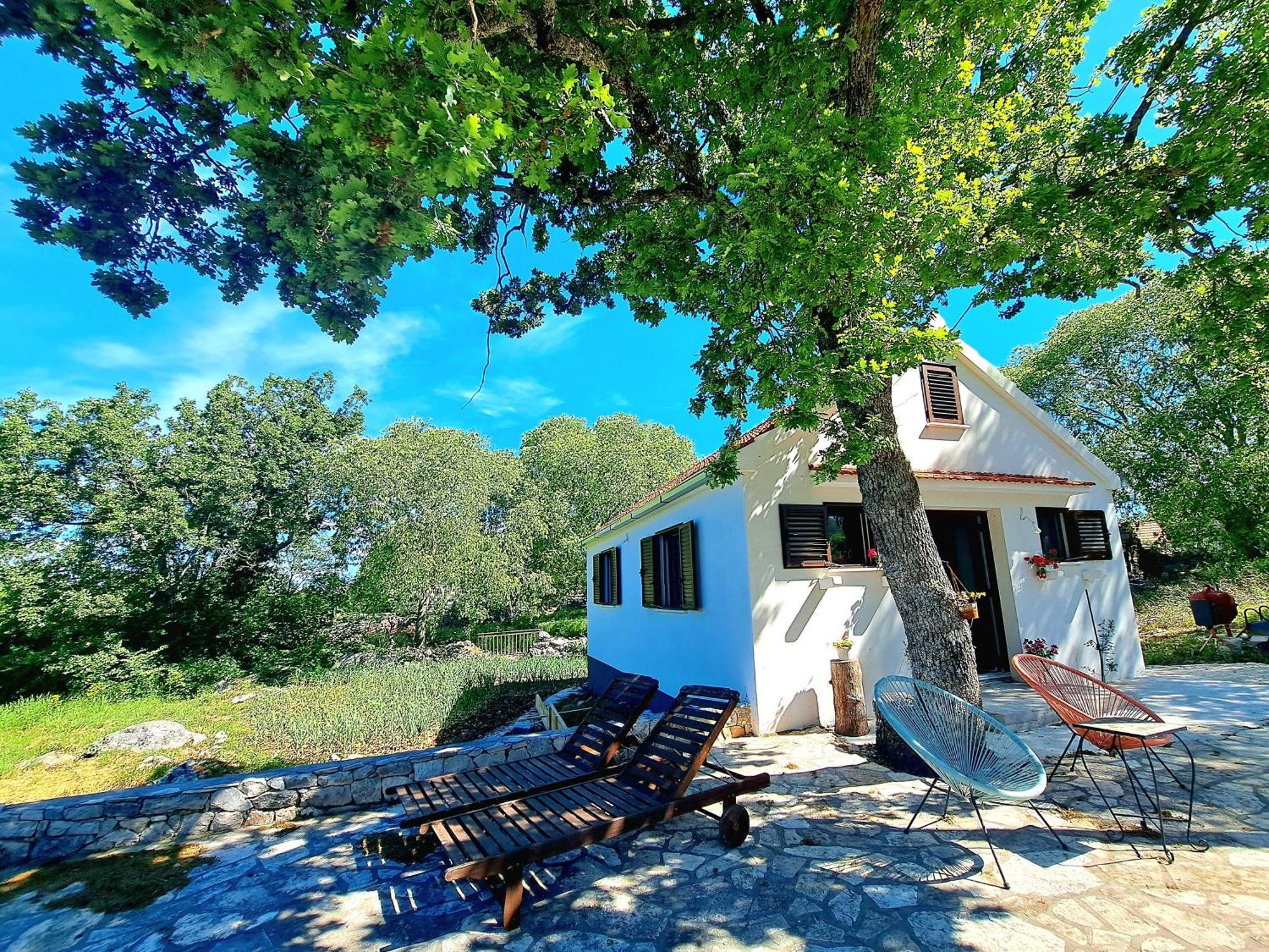 Relaxing Dalmatian House In Village Ljubitovica Exterior photo